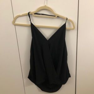 Black south moon under halter top